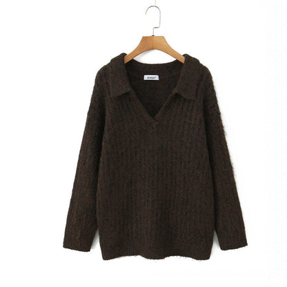 Women's Classy Pretty Simple Pullover Knitted Sweaters
