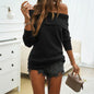 Women's Leisure Commute Solid Color Pullover Long Sweaters