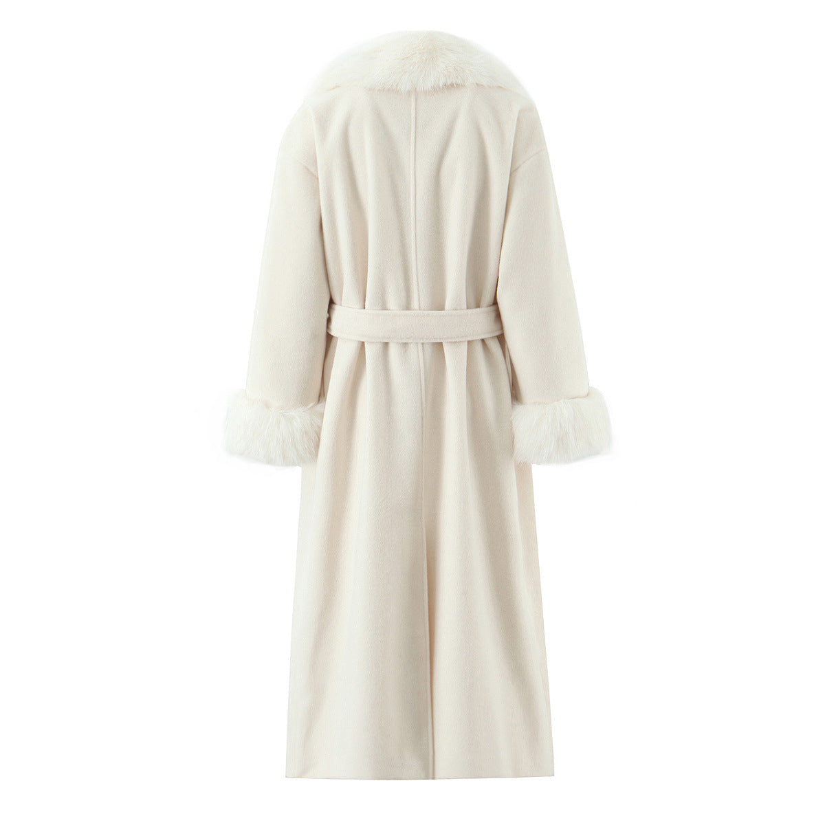Women's Big Fur Collar Slim Fit Slimming Coats