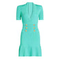 Women's Fashion High Quality Knitted Slim Fit Slimming Dresses