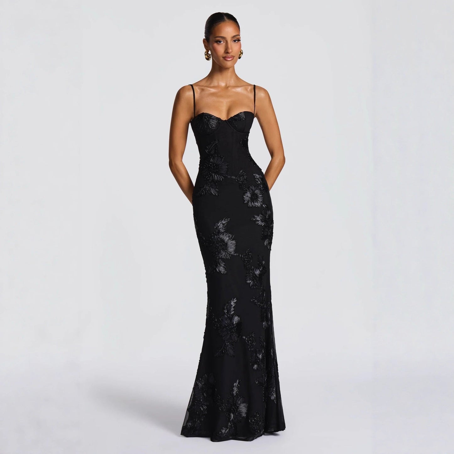 Women's Dress Banquet Wear Temperament Camisole Slim Dresses