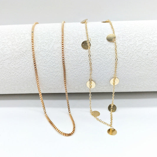 Disc Bead Chain Waist Chain for Women Body Jewelry
