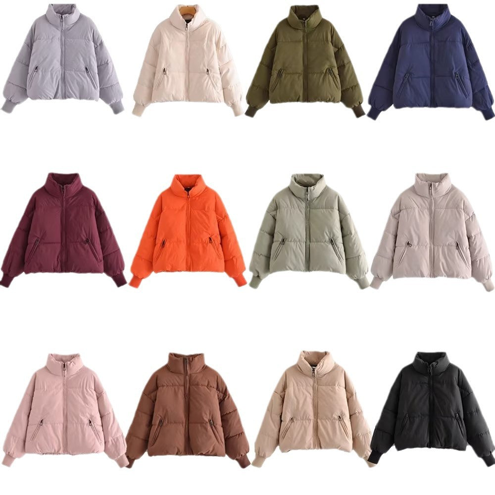 Women's Urban Casual Loose Cotton Padded Coats