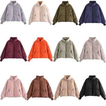 Women's Urban Casual Loose Cotton Padded Coats