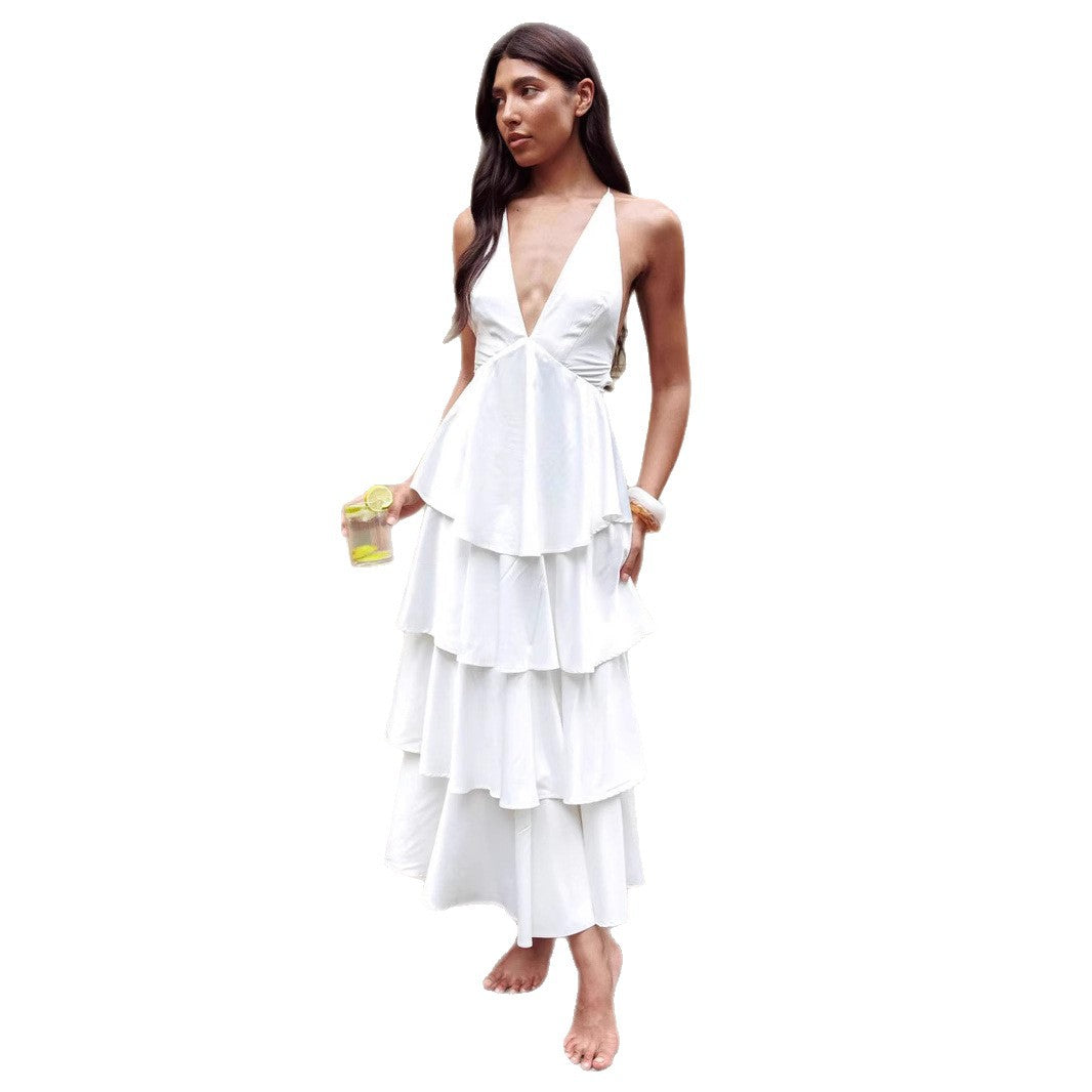 Women's Summer Wind French Cake Dress Elegance Dresses