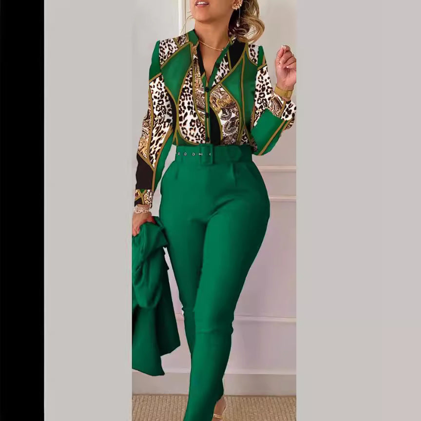 Women's Fresh Polyester Long Sleeve Fashion Casual Suits