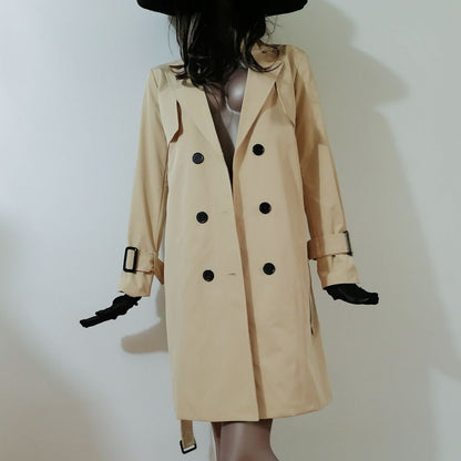 Women's Elegant Thin Trench Loose Casual Clothing