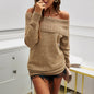 Women's Leisure Commute Solid Color Pullover Long Sweaters