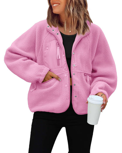 Women's Pretty Polar Fleece Sports Leisure Jackets