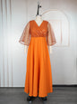 Women's Muslim Wear African Large Sleeves Loose Dresses