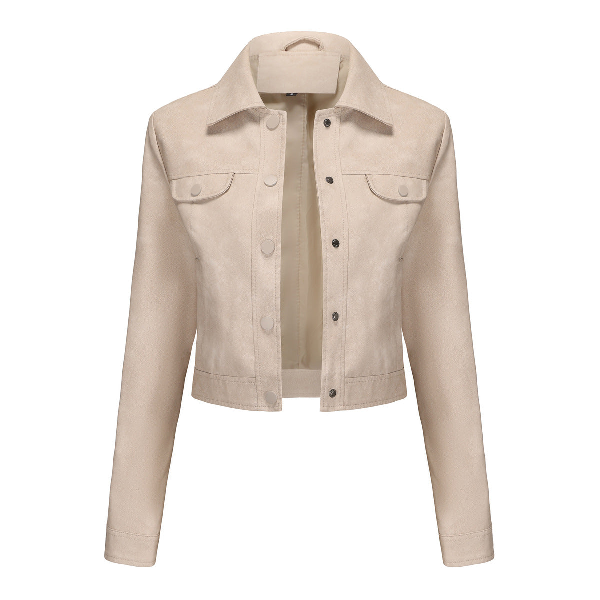 Women's Thin Leather Casual Fashion Popular Daily Jackets