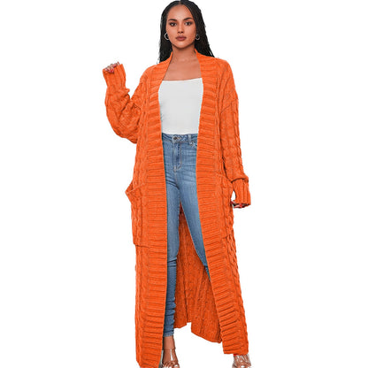 Women's Lazy Fashion Solid Color Long Twist Dresses