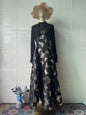 Women's Elegant Noble Long Sleeve Smart Romantic Aura Bronzing Dresses