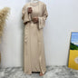 Trendy Slouchy Elegant Sleeveless Dress Muslim Suits