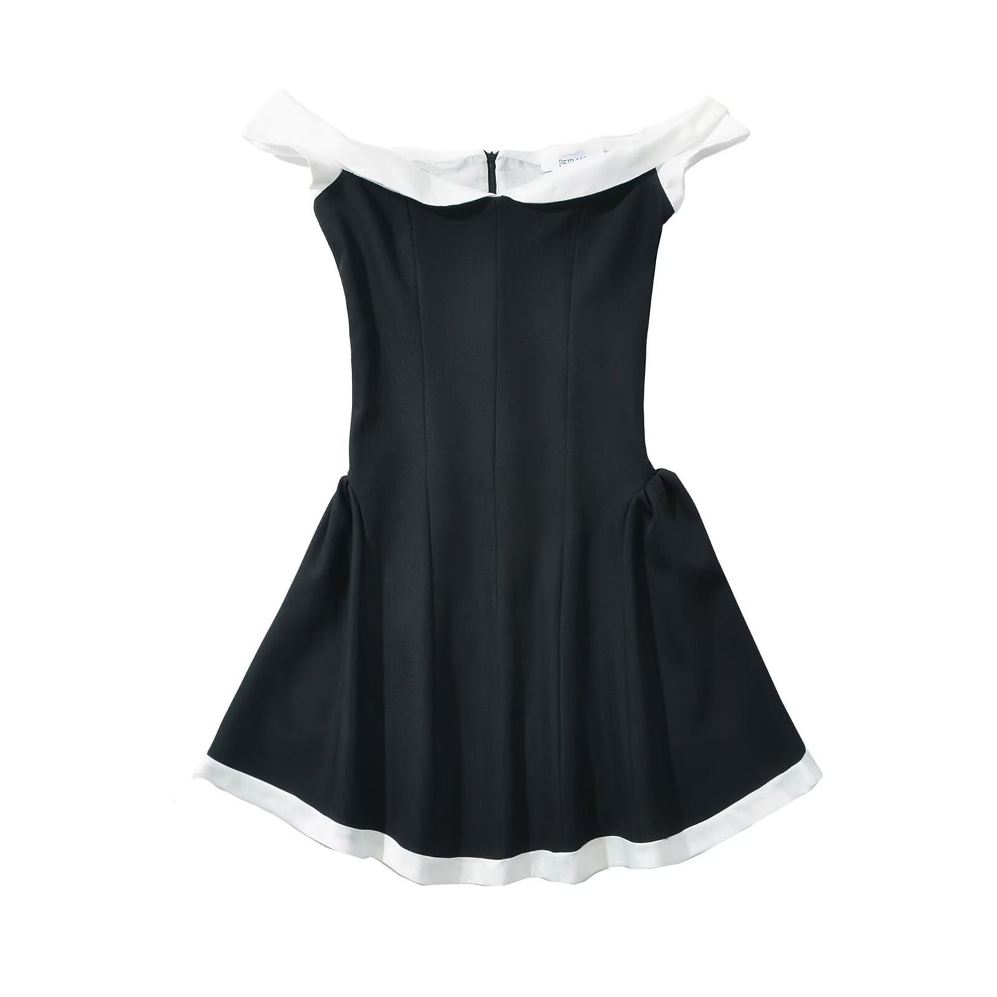 Women's Fashion Sexy Tube Niche Color-matching Dress Dresses