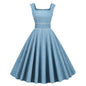 Women's Sleeveless Slim Fit High Waist Midi Large Dresses