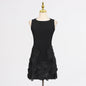 Women's Classic Style Three-dimensional Flower Sleeveless Simple Dresses