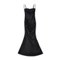 Three-dimensional Fishbone Sexy Fishtail Atmosphere Slimming Dresses
