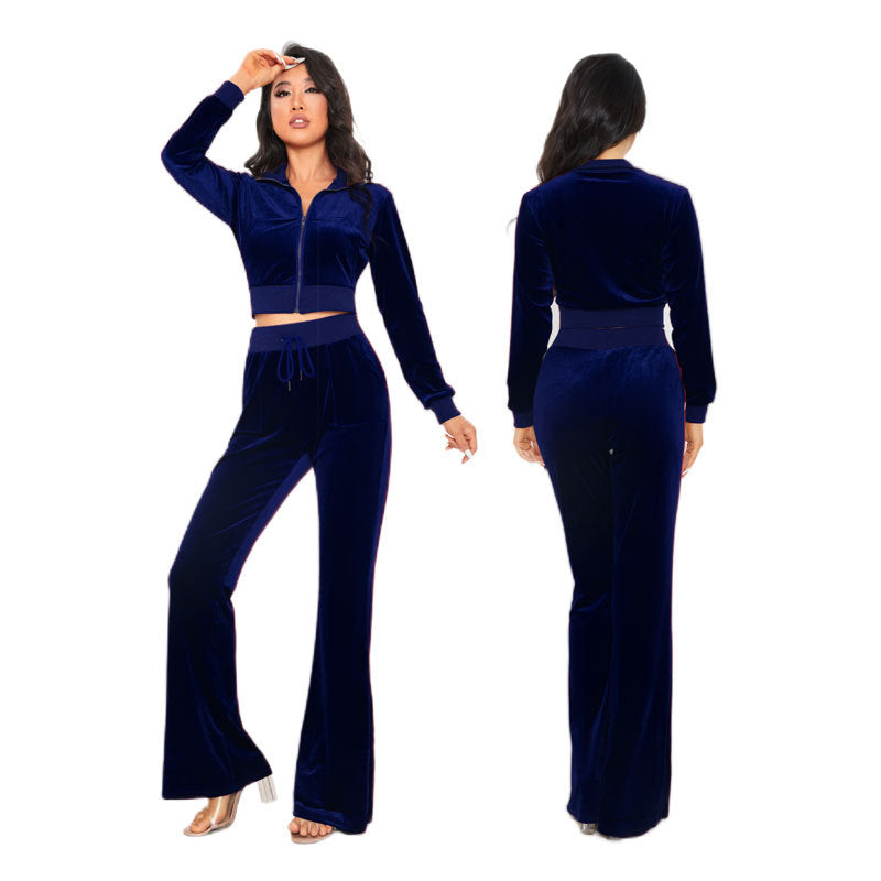 Women's Autumn Casual Fashion Veet Slim Fit Suits