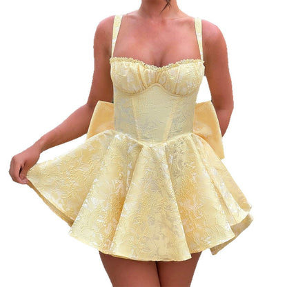 Women's Attractive Elegant Dress Strap Summer Skirts