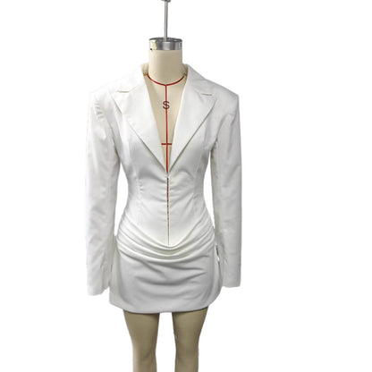 Temperament Bandage Long Sleeve Hot Dress Dresses