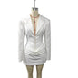 Temperament Bandage Long Sleeve Hot Dress Dresses