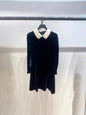 Style Dress Hepburn Little Black Veet Dresses
