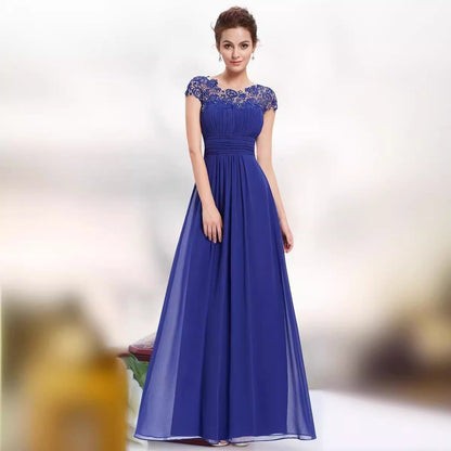 Women's Casual Comfortable Lace Dress Bridesmaid Wedding Dresses