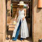 Women's Suspender Dress Hollow Embroidered Long South Dresses