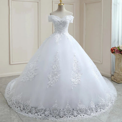 Casual Unique Slimming Trailing Dress Simple Wedding Dresses