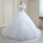 Casual Unique Slimming Trailing Dress Simple Wedding Dresses