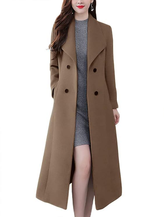 Thick Lapels Super Long Slim Fit Coats