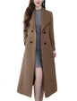 Thick Lapels Super Long Slim Fit Coats