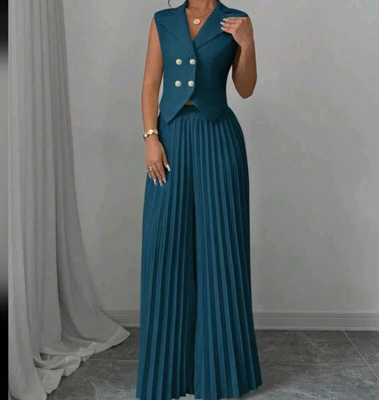 Women's Elegant Cool Durable Fashion Pleated Suits
