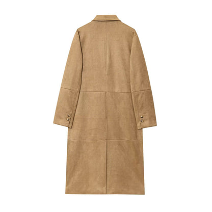 Women's Comfortable Glamorous Fashion Casual Suede Coats