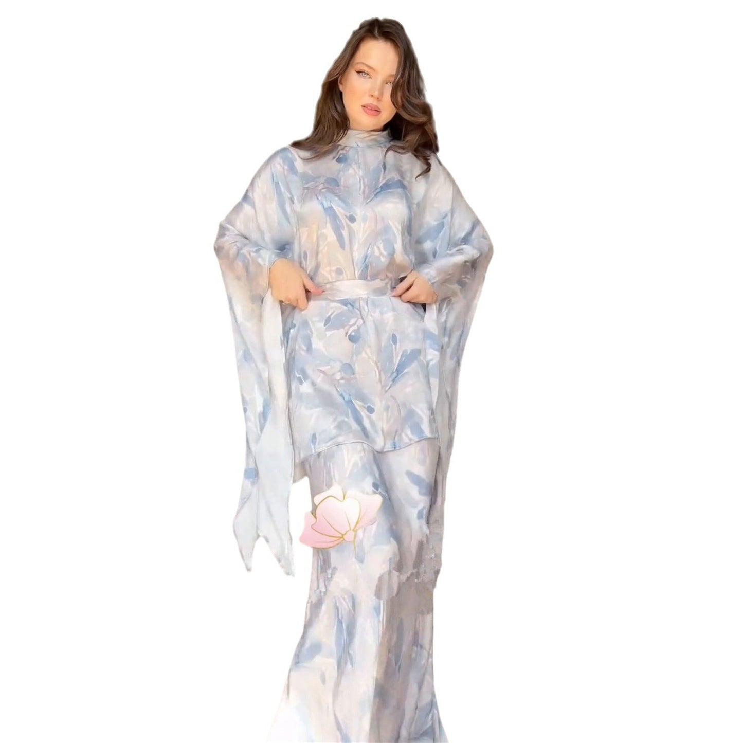Women's French Fashion High Sense Casual Two-piece Clothing