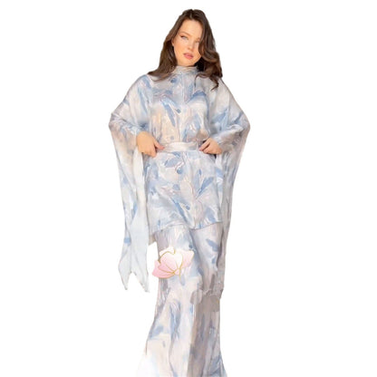 Women's French Fashion High Sense Casual Two-piece Clothing