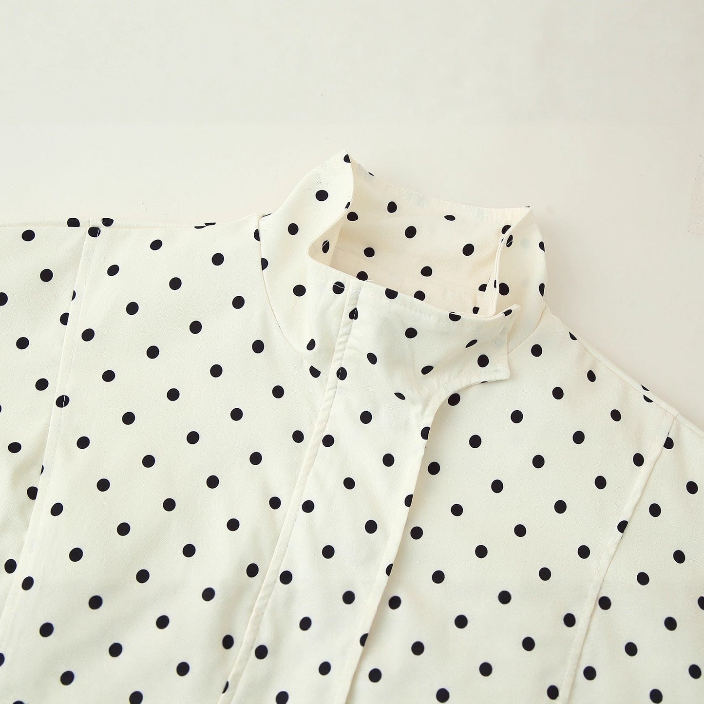 Summer Polka Dot Printed Long Sleeve Jackets