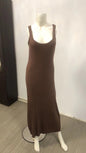 Women's Beach Vacation Sexy Dress Knitted Sunken Dresses
