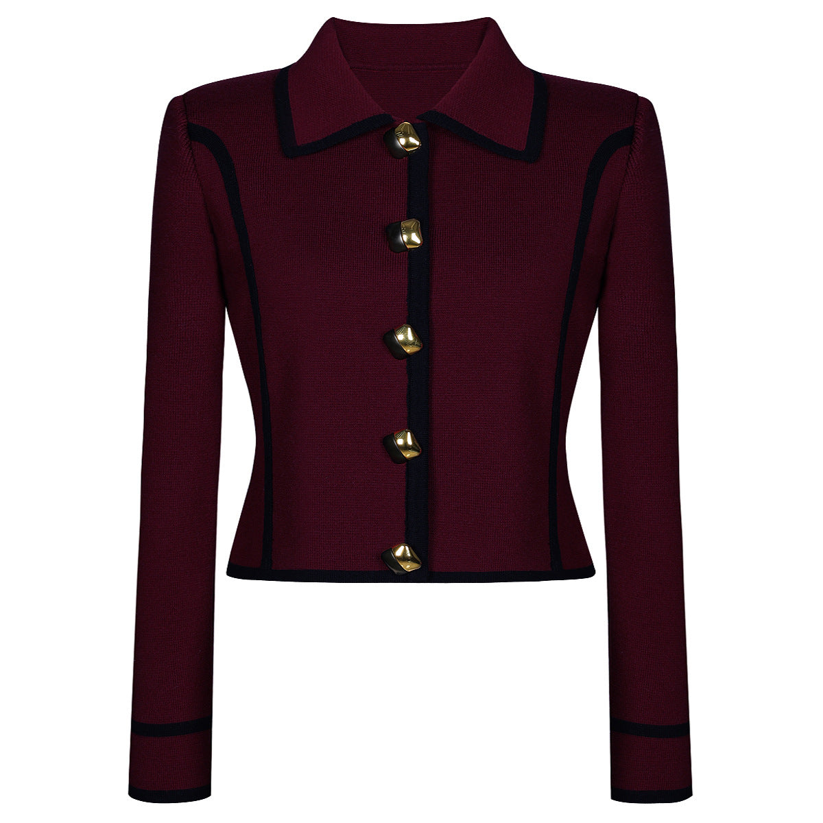 Creative Fashion Knitted Woolen Tup Straight Suits