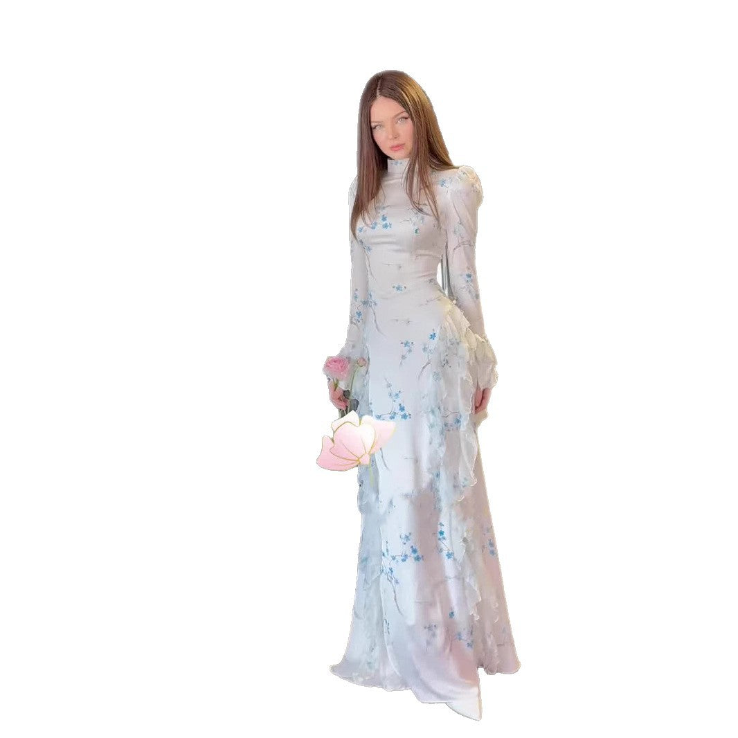 Women's Spring Slim Fit Elegant Retro Soft Dresses