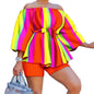 Beautiful Trendy Sexy Printing Club Wear Suits
