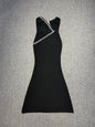 Premium Bandeau Fishtail Dress Black Handmade Dresses