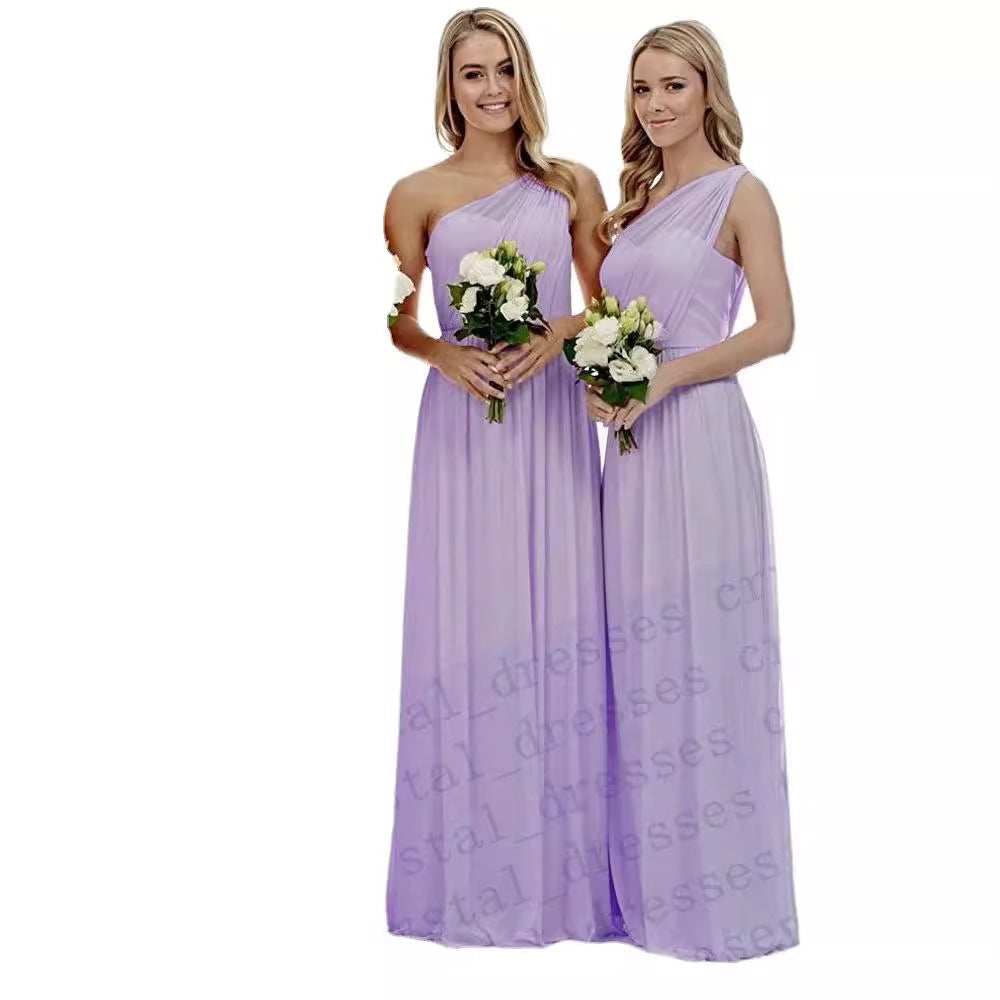 Comfortable Slouchy Overseas Warehouse Bridesmaid Dress Wedding Dresses
