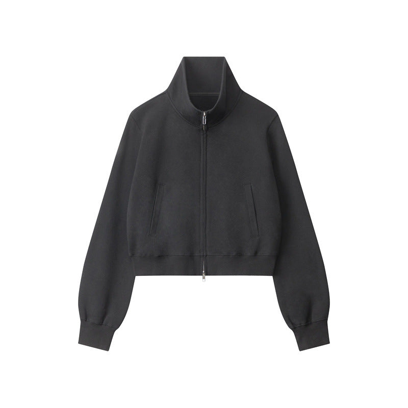 Women's American Hot Stand Collar Shoulder Coats