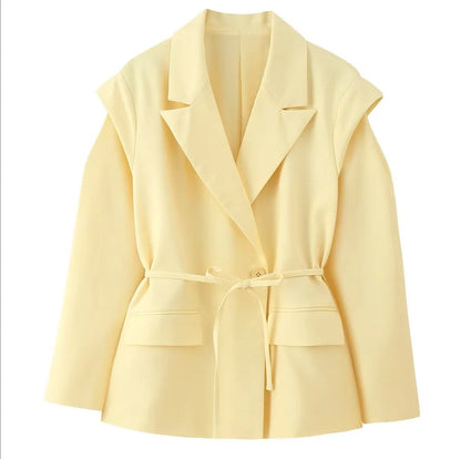Women's Comfortable Cool Graceful Wide Shoulder Coats