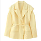 Women's Comfortable Cool Graceful Wide Shoulder Coats
