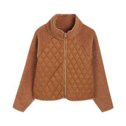 Women's Flash Veet Zipper Long Sleeve Plush Clothing
