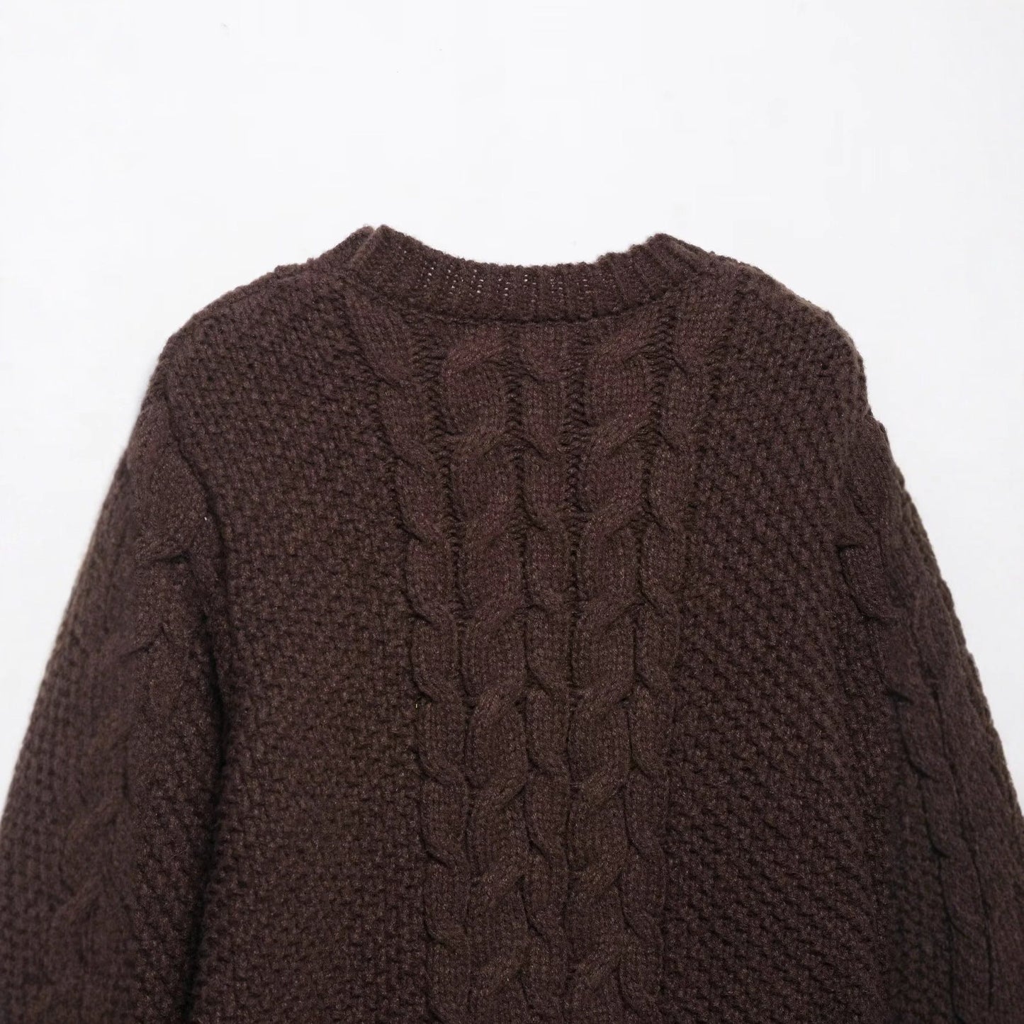 Summer Hemp Pattern Big Sleeves Loose Sweaters