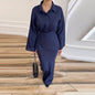Women's Graceful Fashionable Lapel Long Sleeve Slim Suits